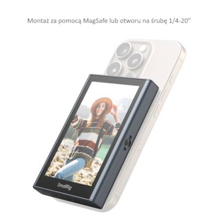SmallRig 4850B - uniwersalny zestaw, bezprzewodowy monitor podglądowy i akcesoria